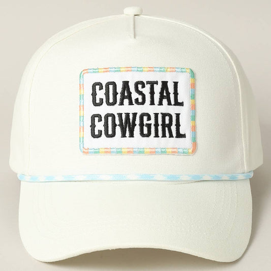 Coastal Cowgirl Patch Trucker Hat