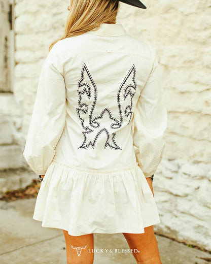 The Ivory Prairie Dress