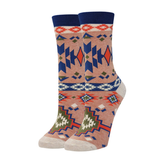 Cascara Sagrada | Women's Premium Cotton Crew Dress Socks