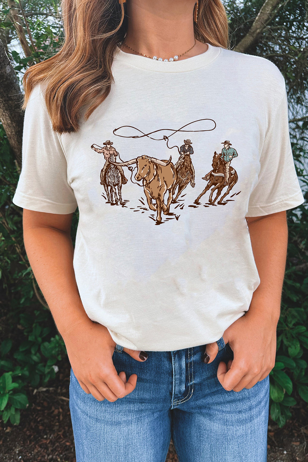 Cowboy Ropin Tee
