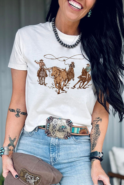 Cowboy Ropin Tee