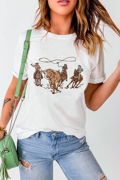 Cowboy Ropin Tee
