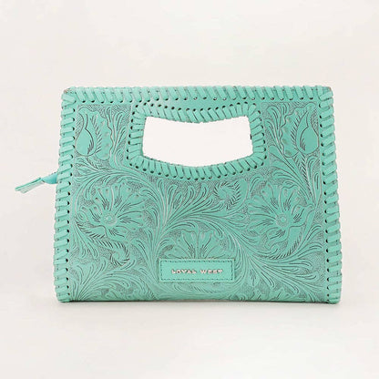 Alma Hand-Tooled Leather Crossbody Bag