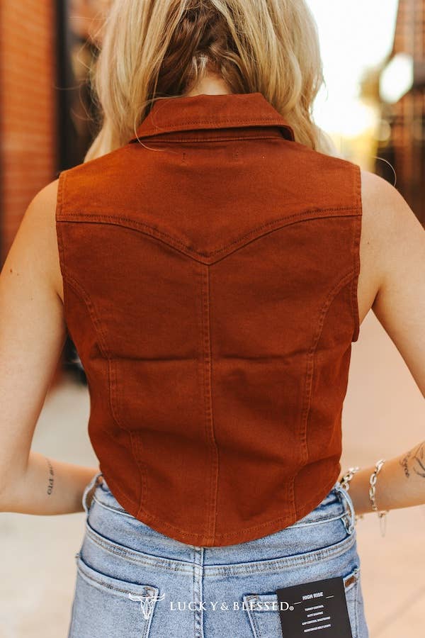 Desert Darling Zip Vest