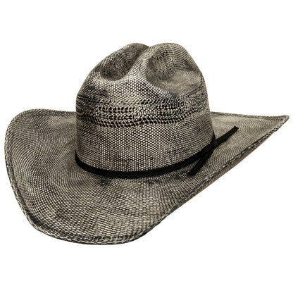 Moonwalk Distressed Bangora Straw Cowboy Hat – Grey