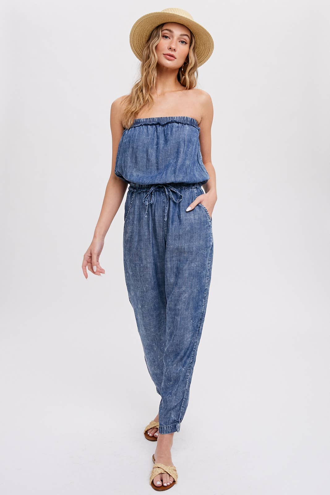 Strapless Jumpsuit