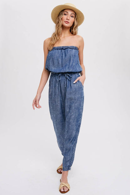 Strapless Jumpsuit