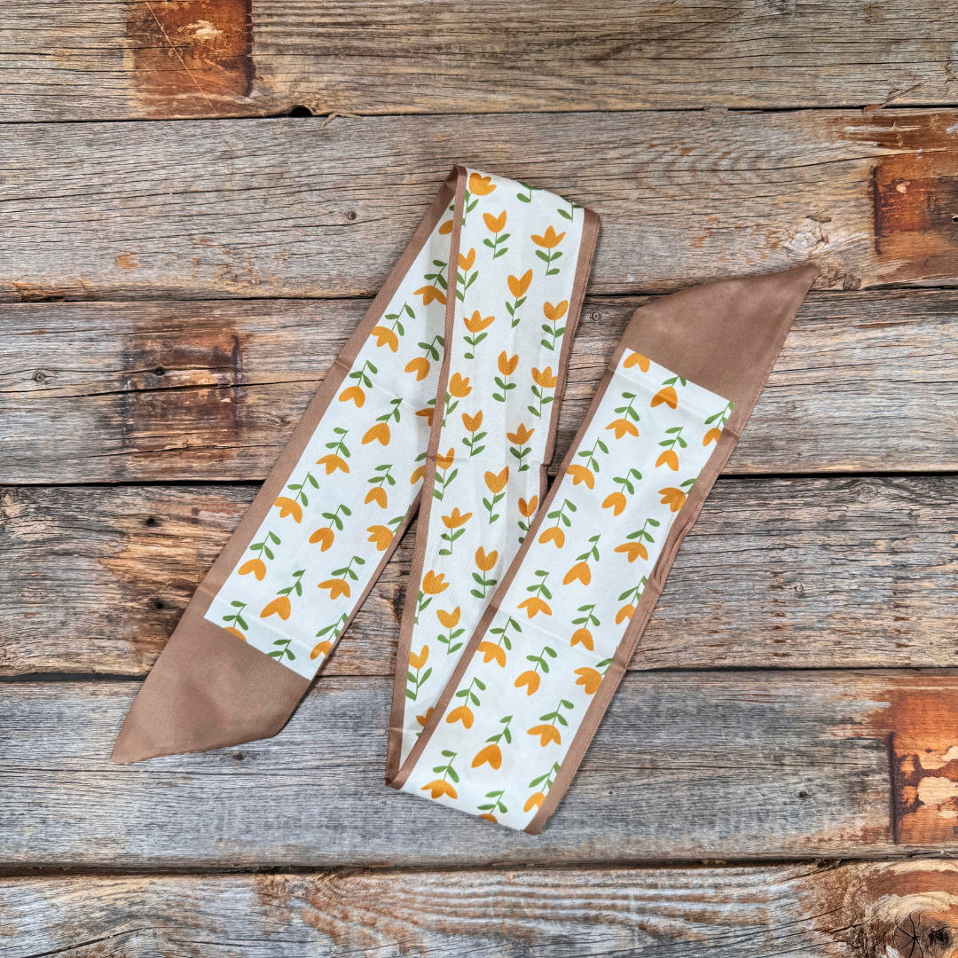Wild Sage Skinny Scarf