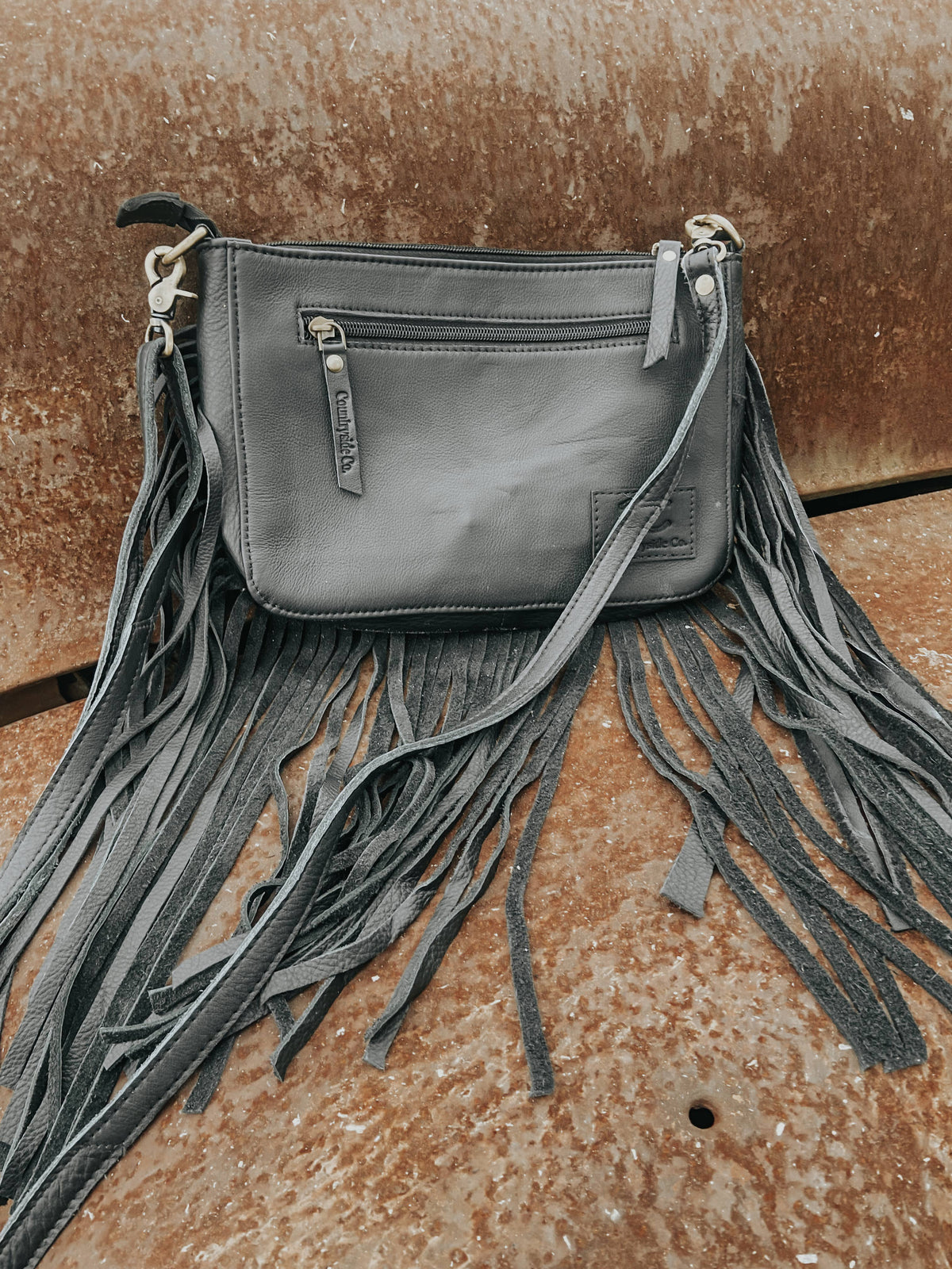 Rio Grande Tooled Leather Purse Crossbody