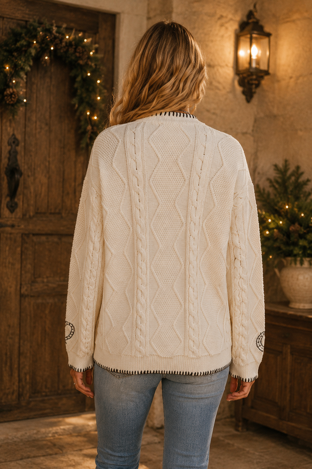 Saddle Ridge Embroidered Western Cardigan