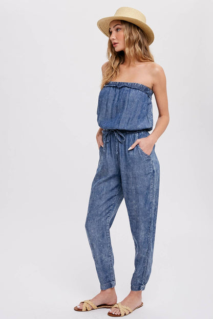Strapless Jumpsuit