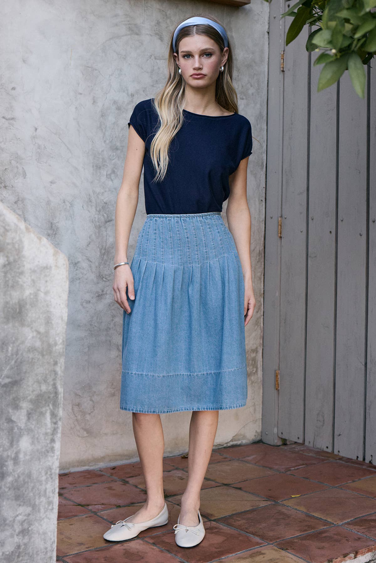 Cap-Sleeve Knit Top | Western Layering