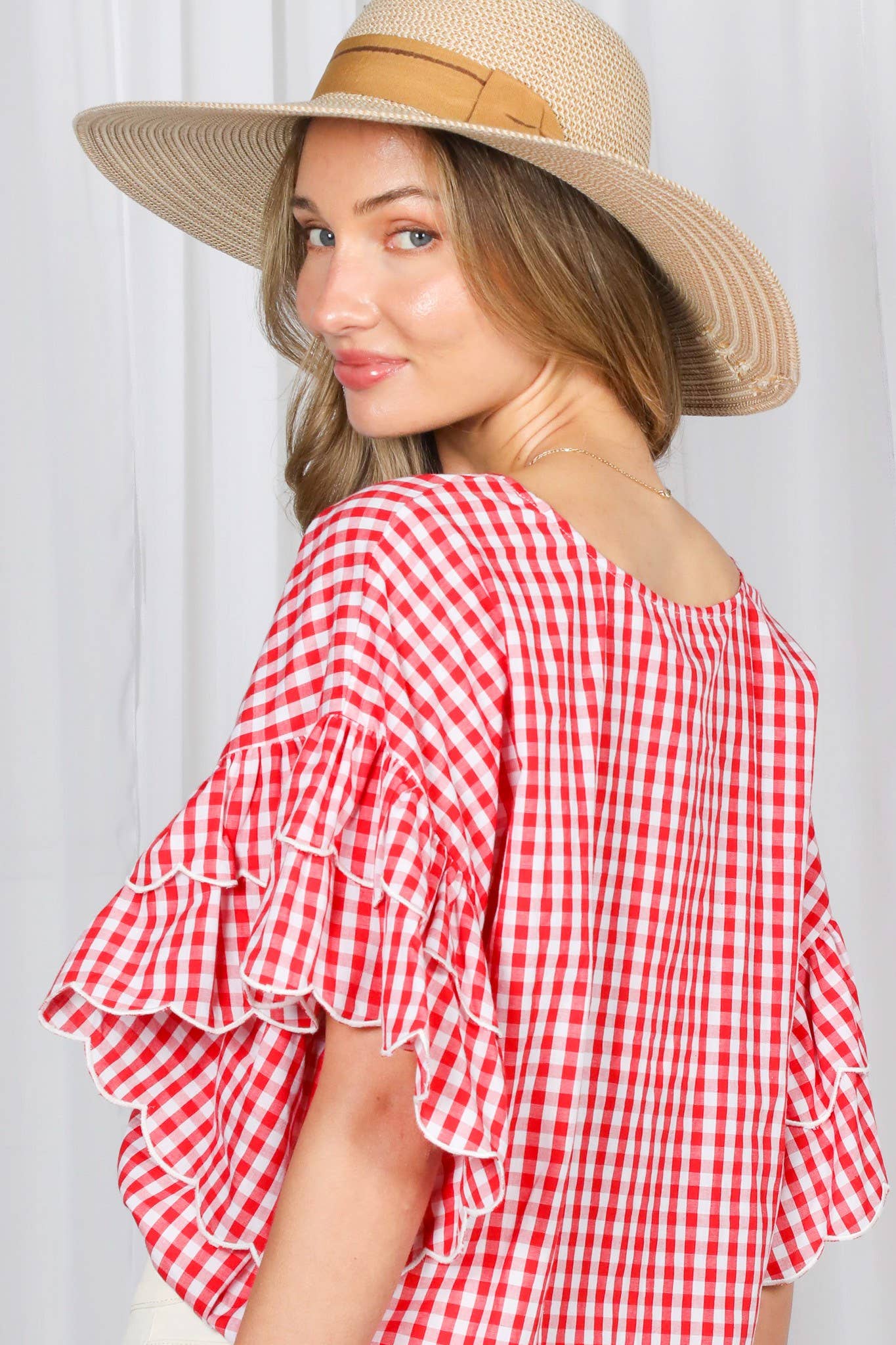 Prairie Picnic Ruffle Top