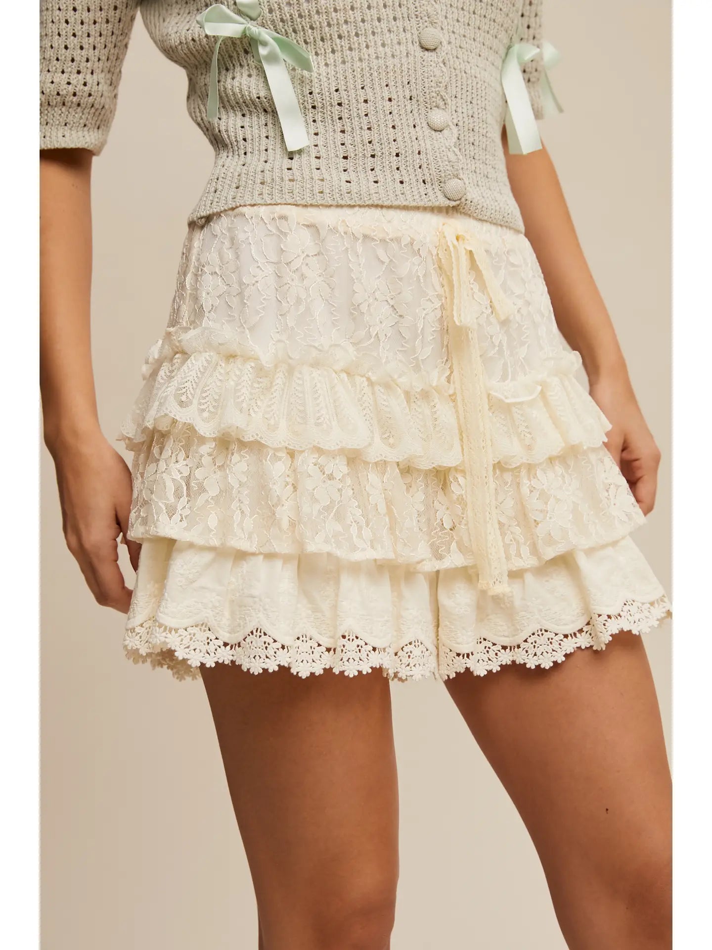 The Nashville Lace Bloom Shorts