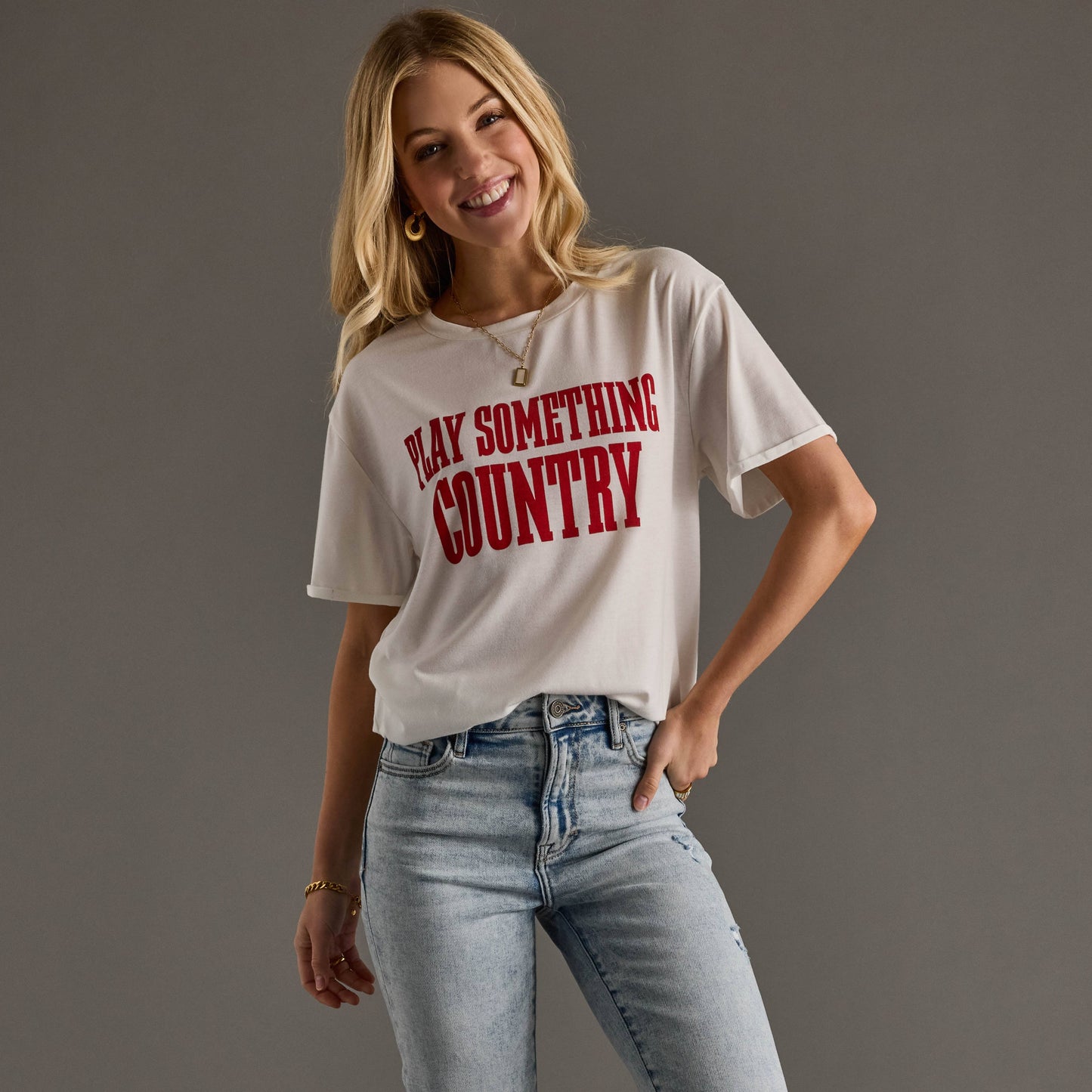Play Something Country Graphic Tee