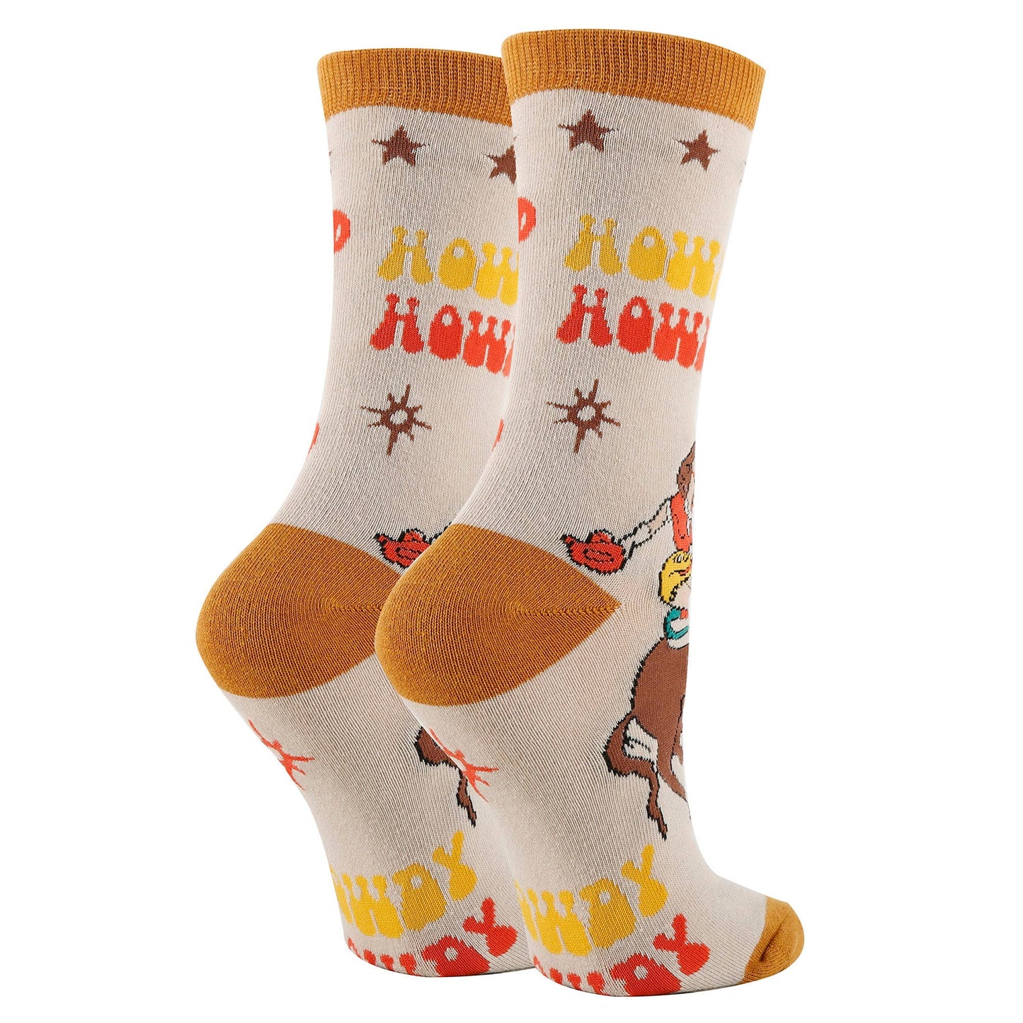 Saddle Up | Women’s Western Cowgirl Crew Socks