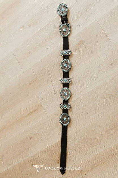 High Desert Turquoise Concho Belt