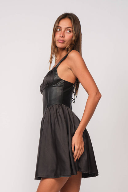 Whiskey Satin Mini