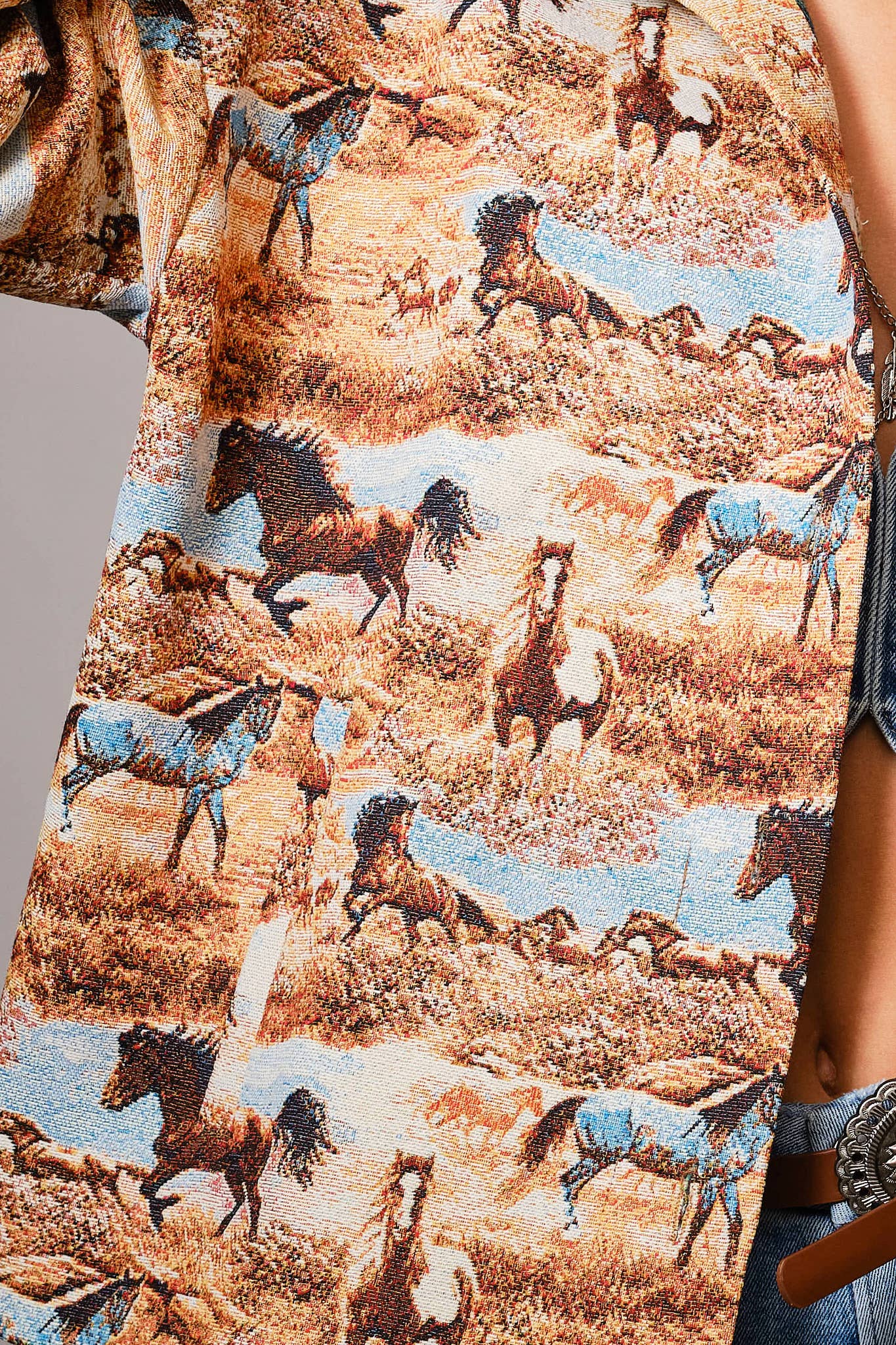 Wild Horses Tapestry Jacket