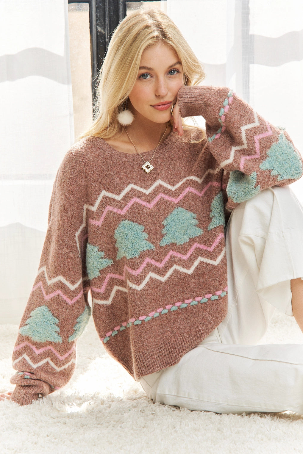 Gingerbread Holiday Knit