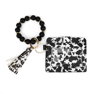 High Desert Cowprint Wristlet Wallet