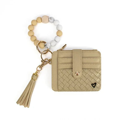 Golden Prairie Wristlet